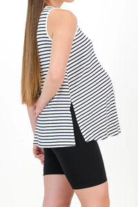 Striped Relaxed Tank 38/XL/14