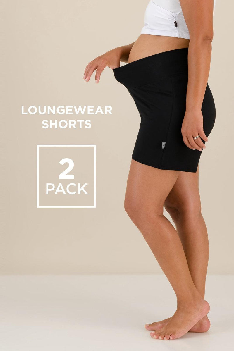 2-Pack Loungewear Shorts - SAVE R100 - Cherry Melon